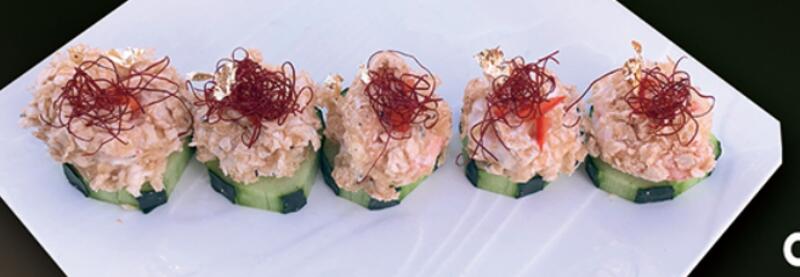 (APP) Coconut Shrimp with Cucumber